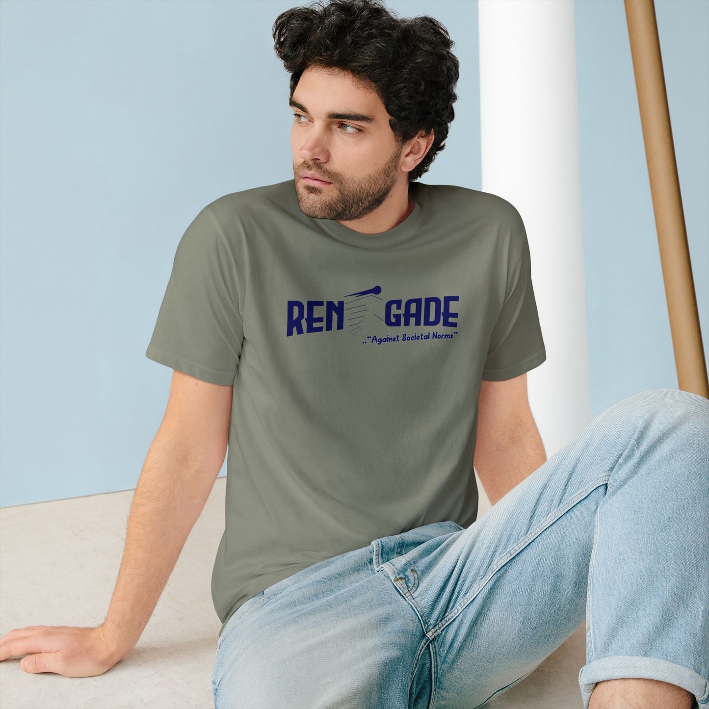 Renegade, Against Societal Norms, Organic Staple T-shirt