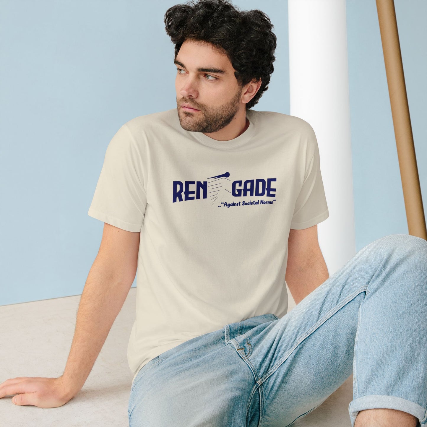 Renegade, Against Societal Norms, Organic Staple T-shirt