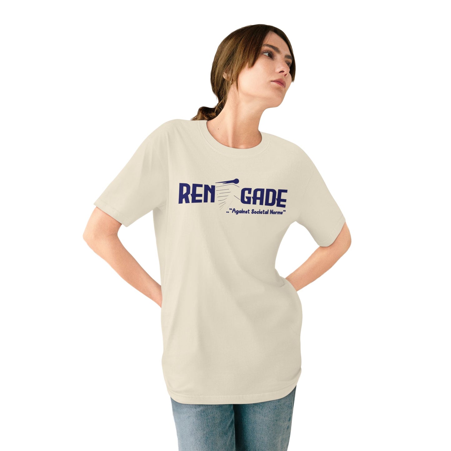 Renegade, Against Societal Norms, Organic Staple T-shirt