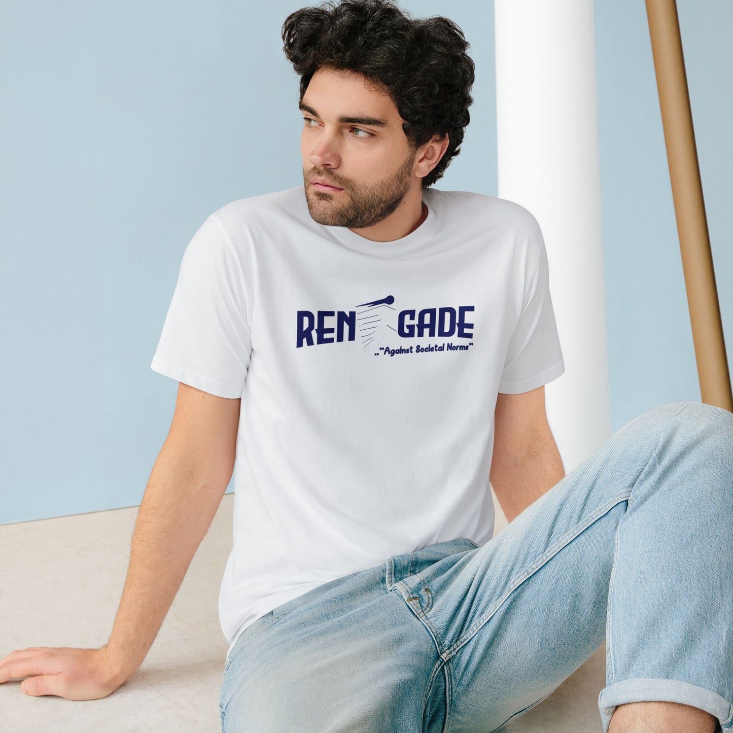 Renegade, Against Societal Norms, Organic Staple T-shirt