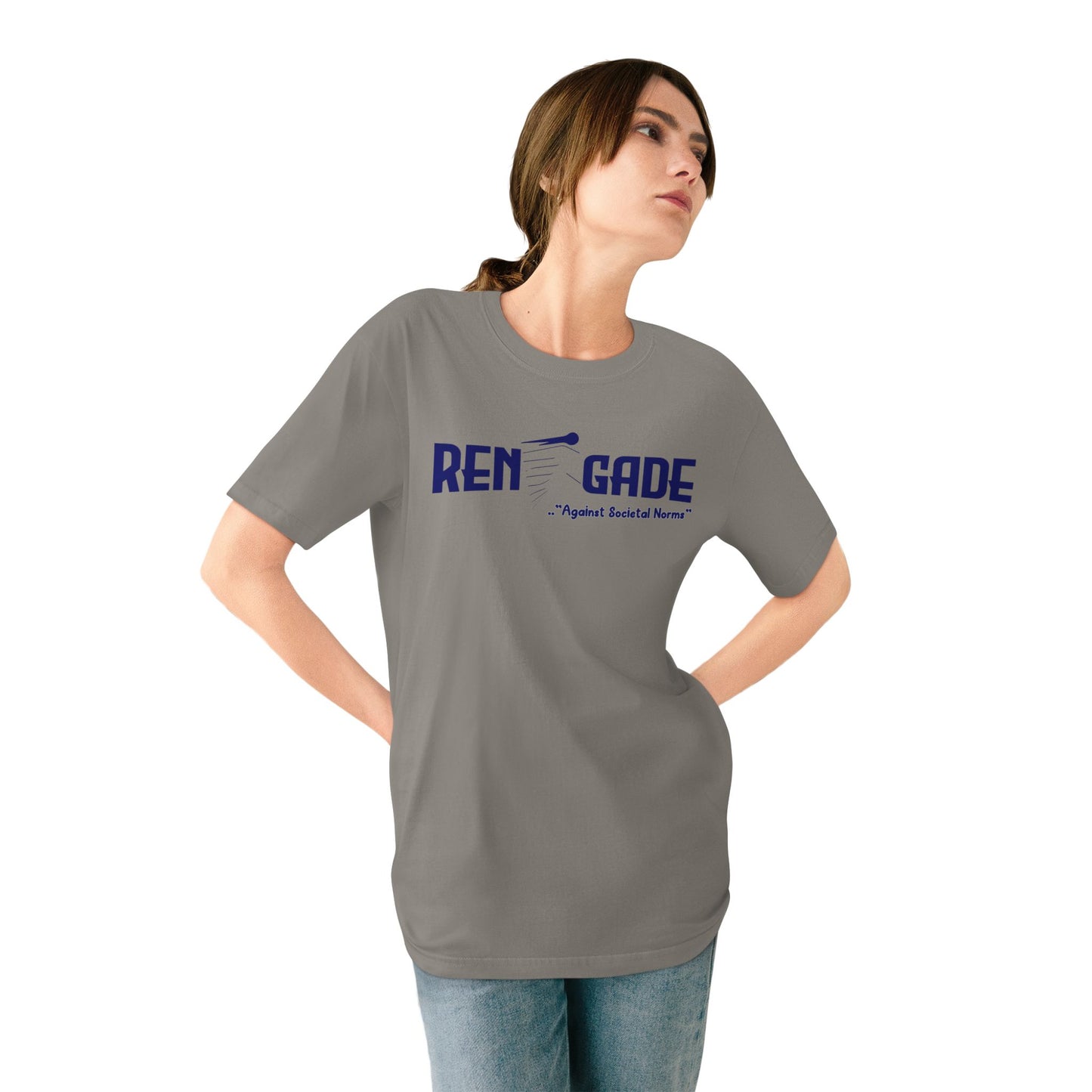 Renegade, Against Societal Norms, Organic Staple T-shirt