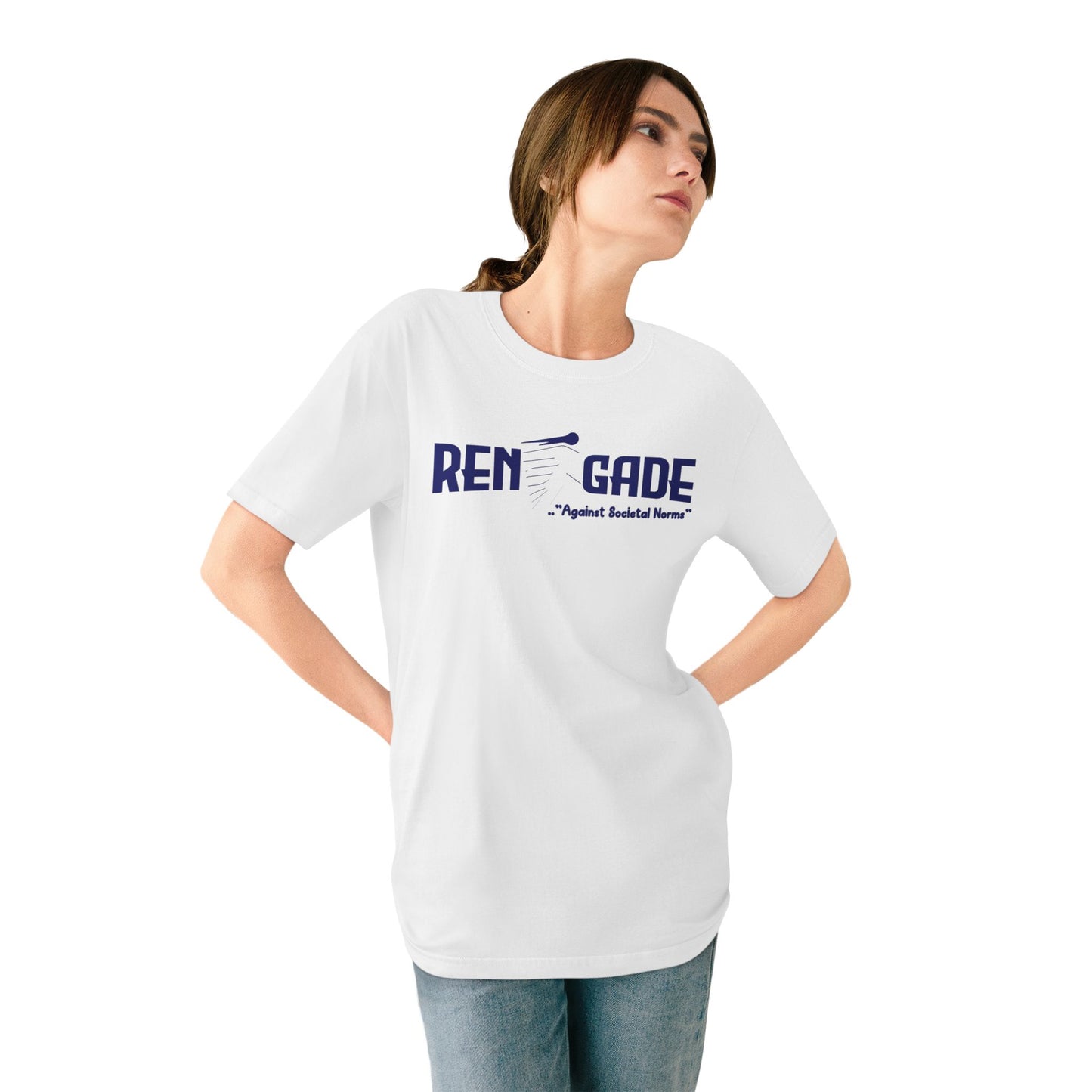 Renegade, Against Societal Norms, Organic Staple T-shirt