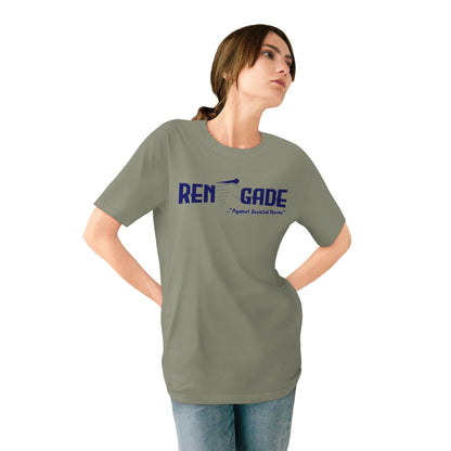 Renegade,  Against Societal Norms, Organic Staple T-shirt